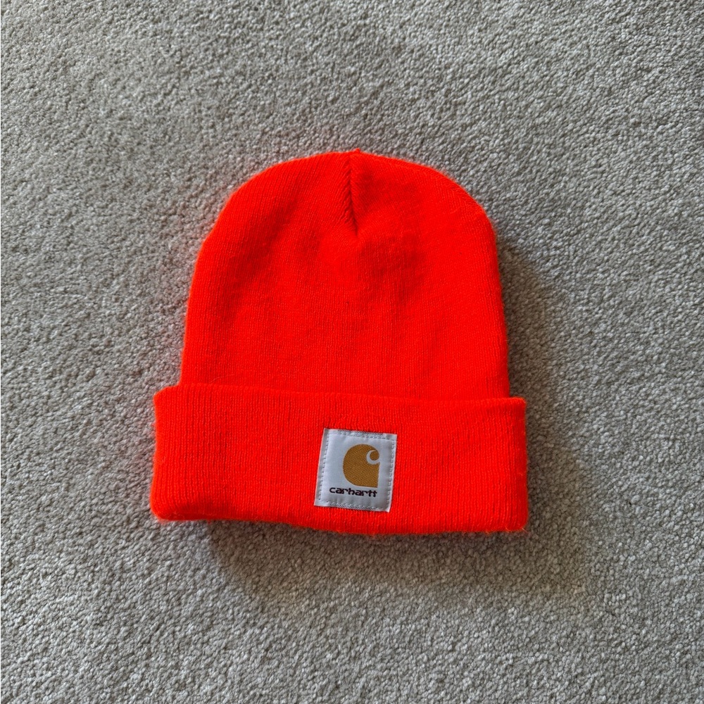 Carhartt Bright Orange Beanie